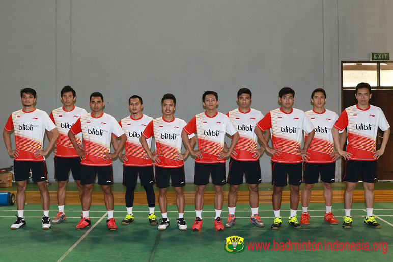 Tim Piala Thomas Indonesia Hadapi Hong Kong