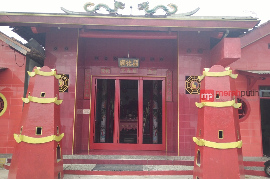 Penampakan Singa di Hok Tek Bio Ciampea, Bogor