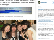 Terungkap, Foto Selfie dan Percakapan Whatsapp Mirna dan Jessica