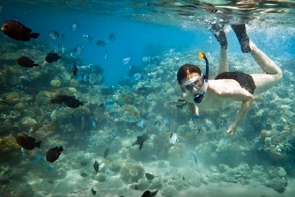 diving