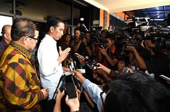 Beri Semangat Anggota HIPMI PT, Jokowi: Saya Pernah Tiga Kali Hilang Rem