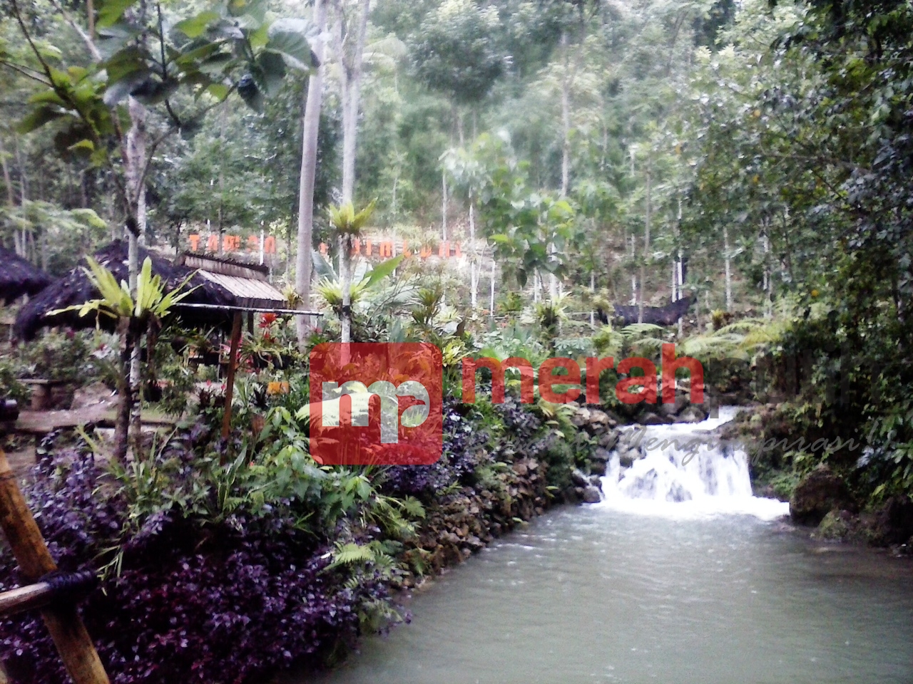 Cantiknya Taman Sungai Mudal di Kulonprogo