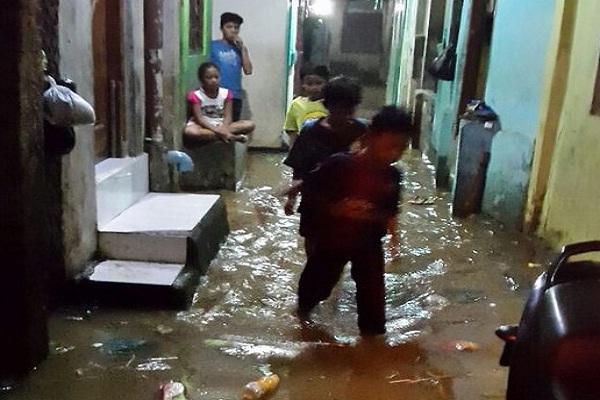 Lagi, Kampung Pulo dan Wilayah Jakarta Dilanda Banjir