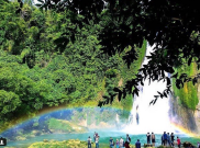 Pesona Keindahan 3 Air Terjun di Curug Cikaso