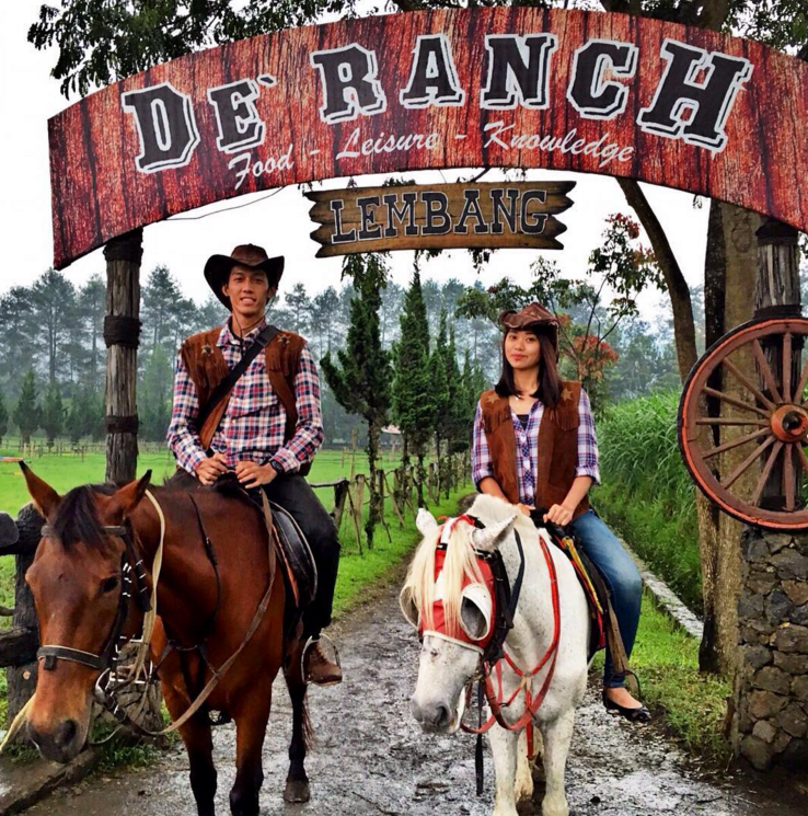 Asyik, Liburan Ala-Ala Koboi di De Ranch Lembang
