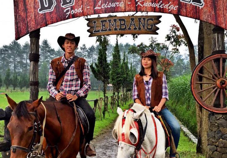 Asyik, Liburan Ala-Ala Koboi di De Ranch Lembang