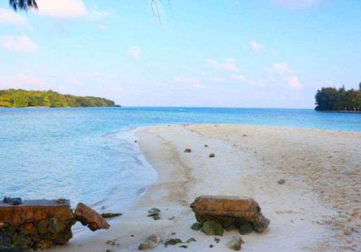 Nikmati Pesona Keindahan Pantai Perawan di Pulau Dolphin
