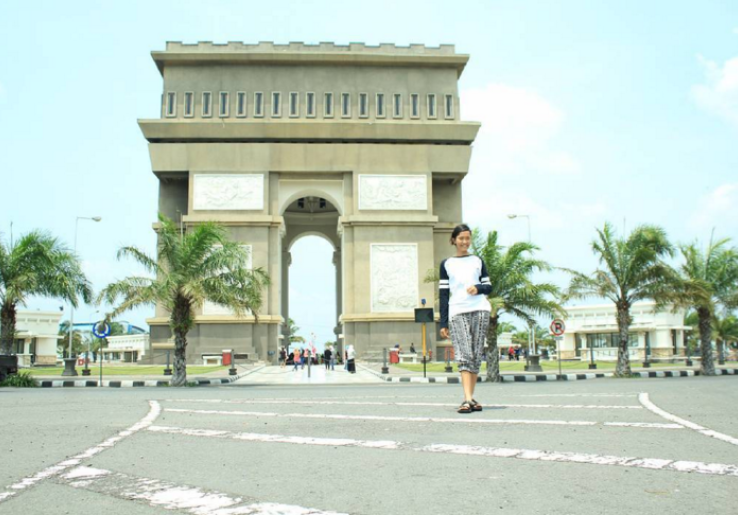 Simpang Lima Gumul, Parisnya Kediri