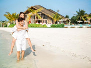 Romantisnya Honeymoon Chelsea dan Glenn di Maldives