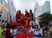 Kera Hanoman Jadi Maskot Karnaval Cap Go Meh Glodok 2016