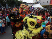 Kemeriahan Karnaval Cap Go Meh 2016 di Glodok