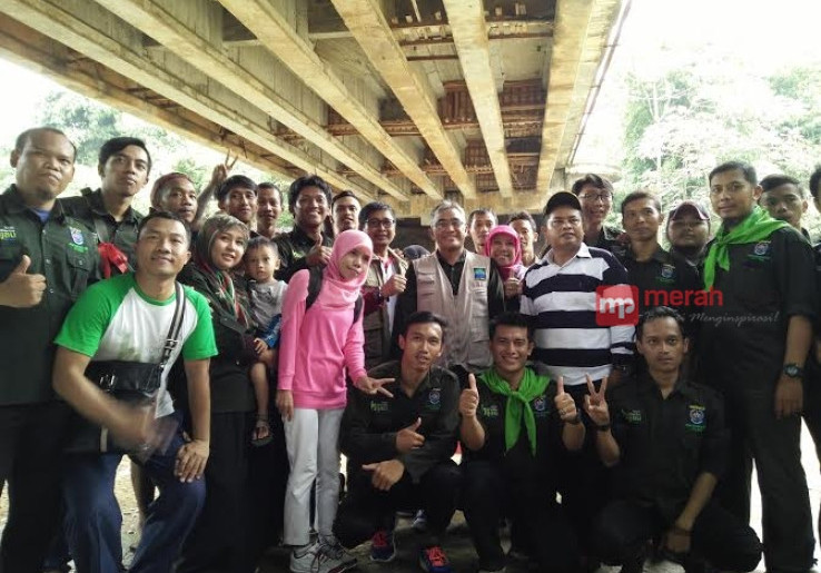 Walikota Depok Resmikan Pos Pantau Ciliwung