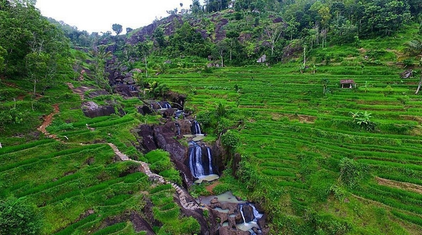 Keindahan Air Terjun Kedung Kandang Yogyakarta