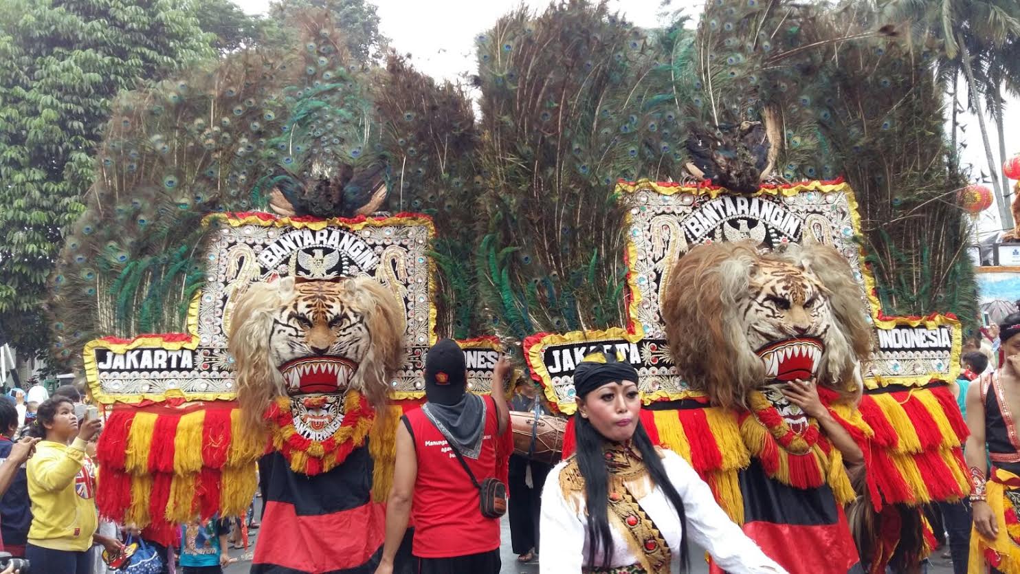 Reog Ponorogo Meriahkan Perayaan Cap Go Meh di Bogor