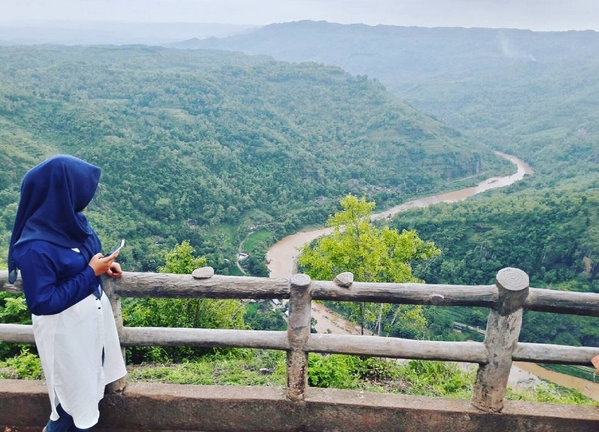 Indahnya Pemandangan Kebun Buah Mangunan di Yogyakarta
