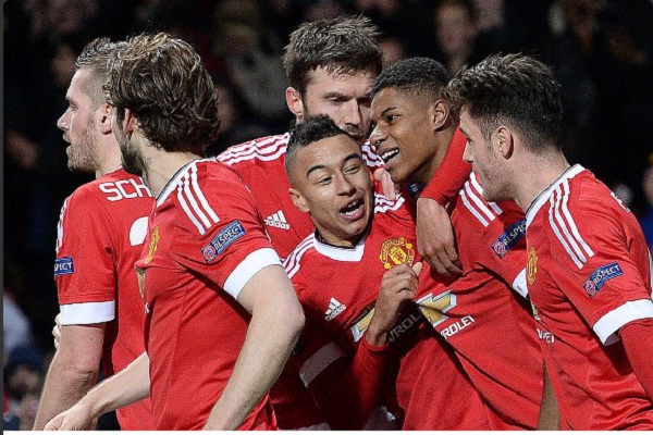 Manchester United Bantai Midtjylland di Old Trafford 