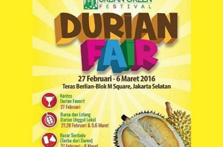Makan Durian Sepuasnya di Durian Fair Blok M Square
