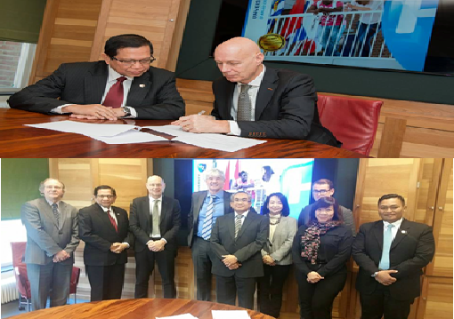 UBL Perpanjang Kerjasama dengan HZ University Belanda