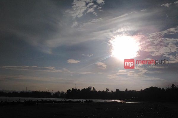 Indahnya Penampakan Gerhana Matahari di Bengkulu