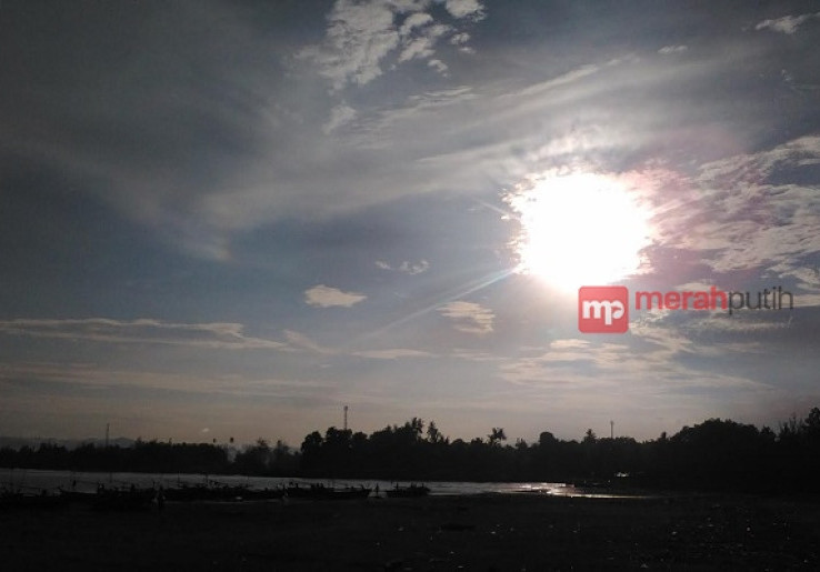 Indahnya Penampakan Gerhana Matahari di Bengkulu