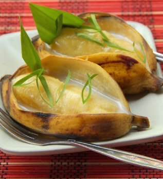 Nikmatnya Kudapan Pisang Kencono 