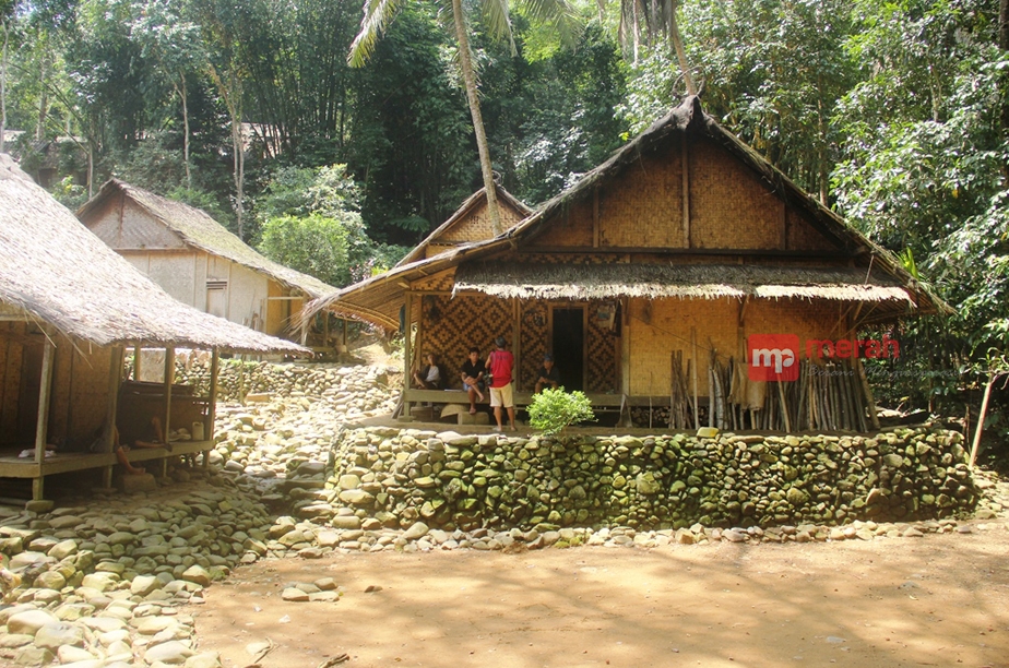 Leuit atau tempat penyimpatan padi masyarakat Baduy. (Foto: MerahPutih/CTR)