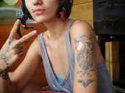 Kurus dan Penuh Tato, Ini Kondisi Sheila Marcia Sekarang
