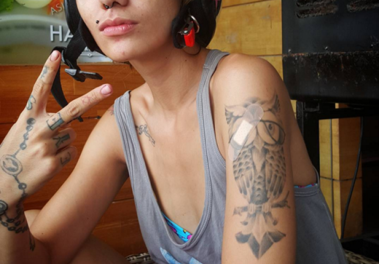 Kurus dan Penuh Tato, Ini Kondisi Sheila Marcia Sekarang
