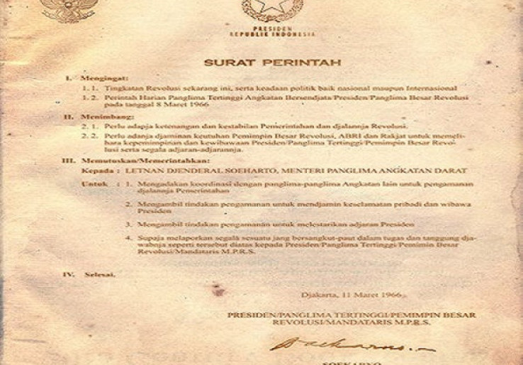 Supersemar, Alat Kudeta Halus Soeharto terhadap Sukarno?