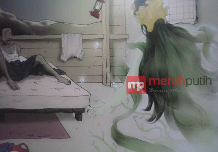 Nyai Gadung Melati, Mitos Gunung Merapi Disajikan di Museum Vulkanologi