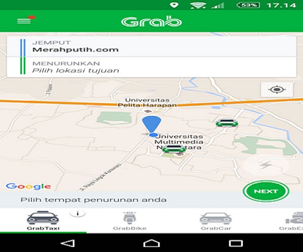Pasca Surat Rekomendasi Menteri Jonan, Begini Penampakan Aplikasi Grab