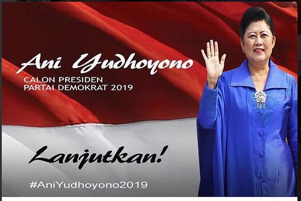 Demokrat Kaget Beredar Meme Ani Yudhoyono Nyapres 2019