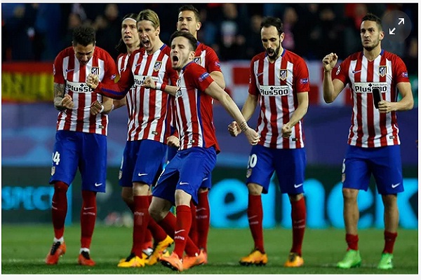 Dramatis, Atletico Madrid Singkirkan PSV Eindhoven Lewat Adu Penalti