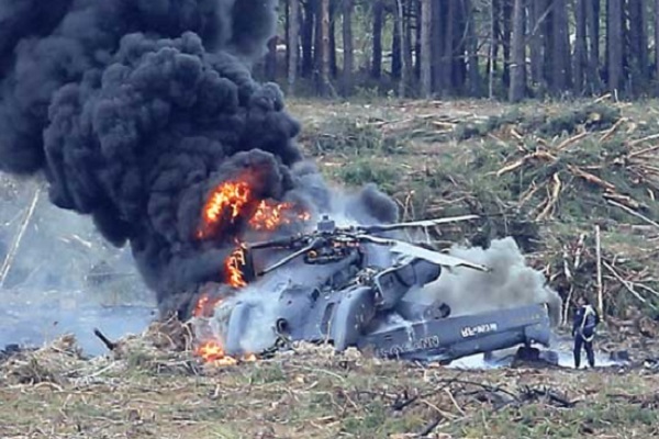Helikopter TNI AD Jatuh di Poso Sulawesi Tengah