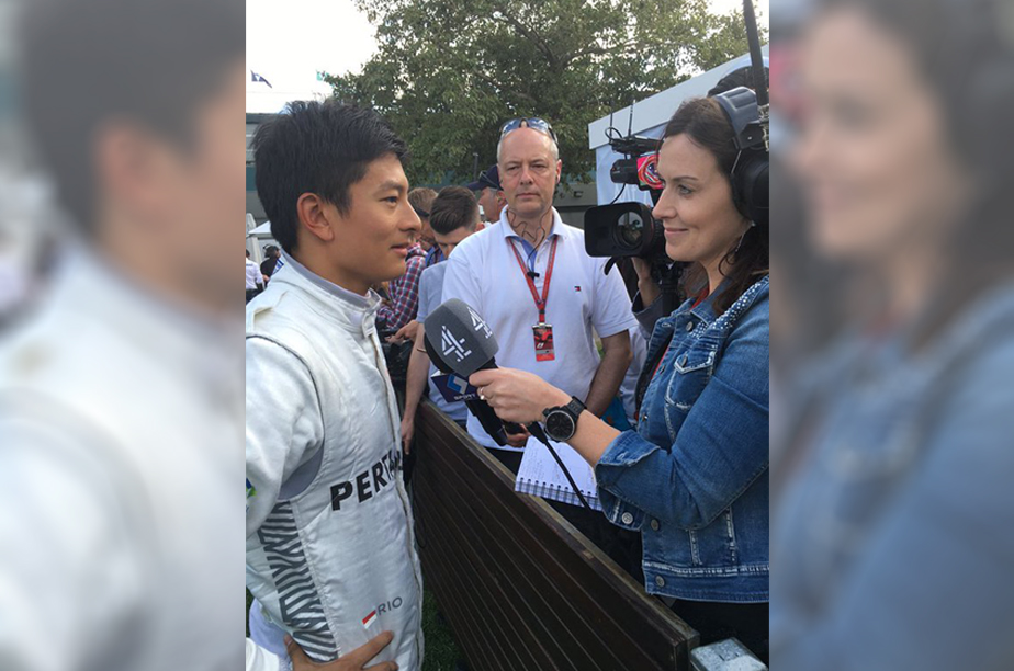 Rio Haryanto dan Pascal Berhasil Finis di GP China