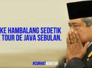 Menohok, Meme SBY Tour De Java Vs Jokowi Blusukan di Hambalang