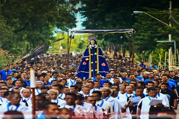 Semana Santa Tradisi Paskah Unik di Larantuka NTT