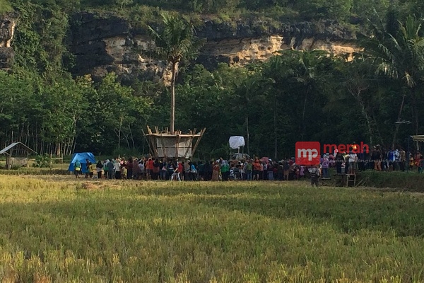 Rentetan Prosesi Ritual Thethek Melek Desa Sukoharjo