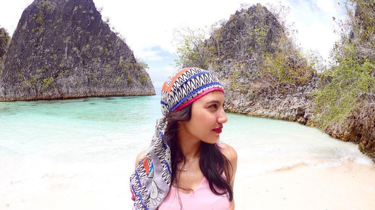 Eksotis, Pevita Pearce Liburan di Raja Ampat