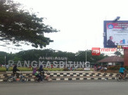Ramainya Sore Hari di Alun-Alun Kota Rangkasbitung