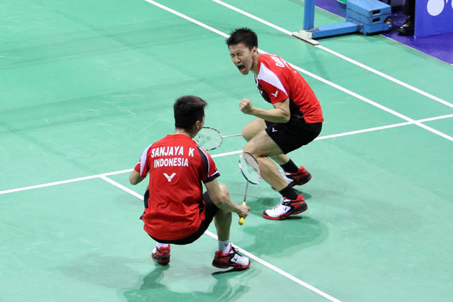 Kejutan, Kevin/Markus Benamkan Unggulan Utama