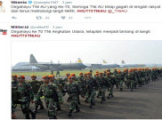 Rayakan Ulang Tahun ke-70, #HUT70TNIAU jadi Trending Topik