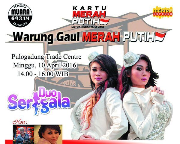 Duo Serigala Bakal Gemparkan Warung Gaul Merah Putih