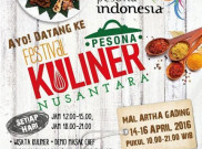 Festival Kuliner Nusantara 2016 Hadirkan 49 Menu 