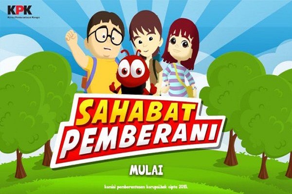 Asah Kejujuran Anak, KPK Rilis Permainan Sang Pemberani 