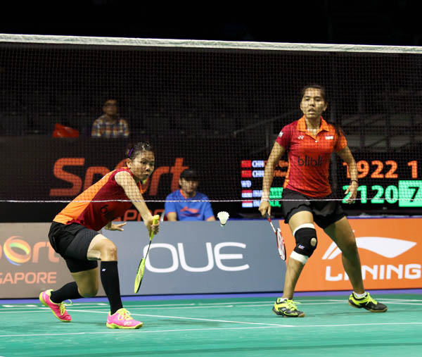 Greysia/Nitya Menang Susah Payah