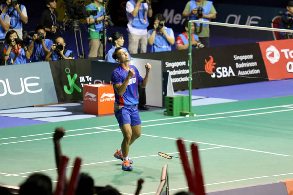 Sony Dwi Kuncoro Juara Singapore Open 2016
