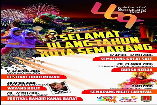 Kemeriahan Jelang HUT Kota Semarang ke-469