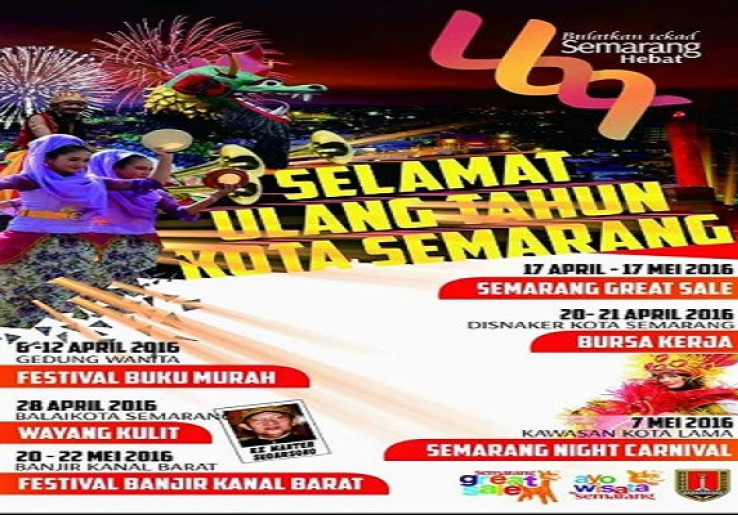Kemeriahan Jelang HUT Kota Semarang ke-469