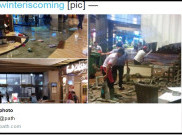 Atap Aeon Mall Roboh, 14 Orang Luka
